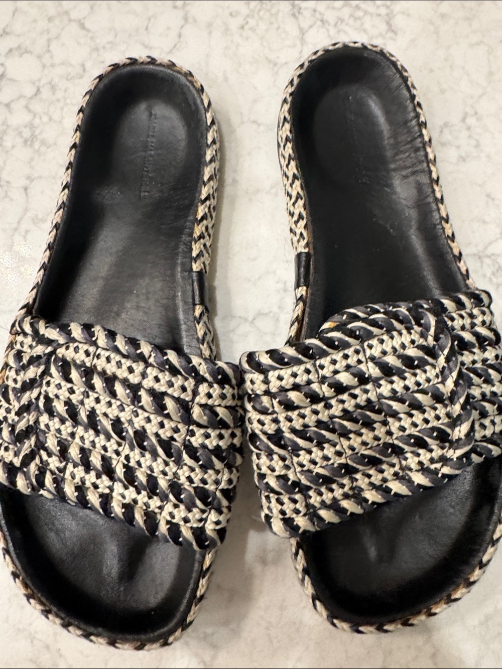 Isabel Marant woven slides